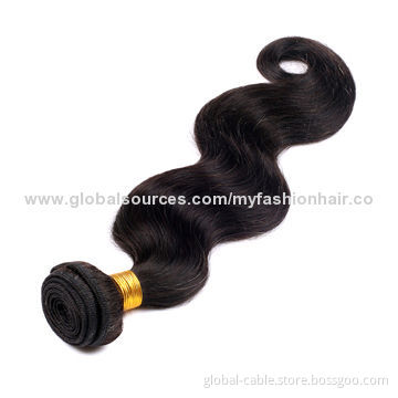 100% Brazilian Virgin Human Hair Weave, Wavy Body Wave, Low PriceNew